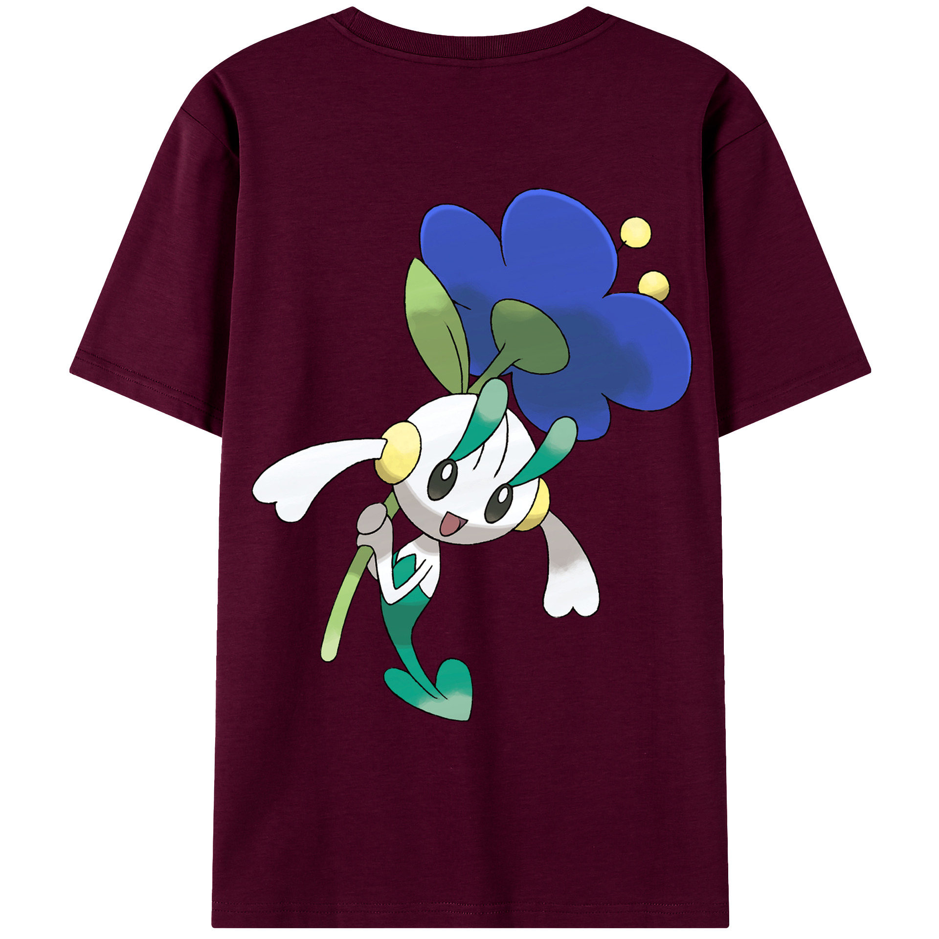 （画像用） ポケットモンスター Pokémon レディース半袖Tシャツ(バックプリント)